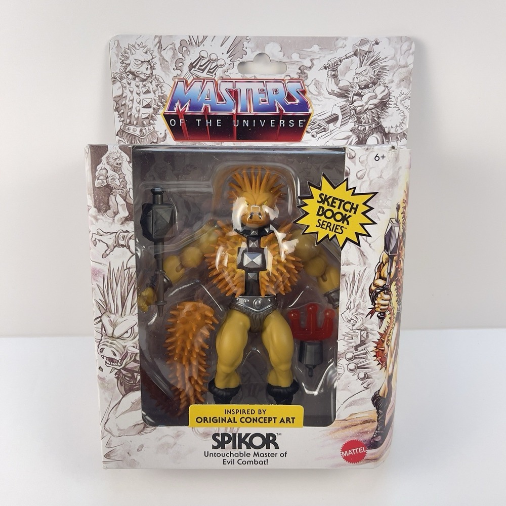 Masters of the Universe, Spikor Action Figure, Sketch Book Series NEW Sealed